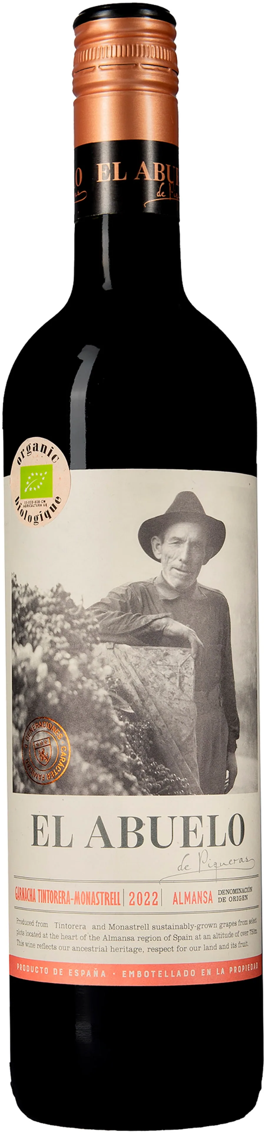 El Abuelo Garnacha Tintorera Monastrell Organic 2025