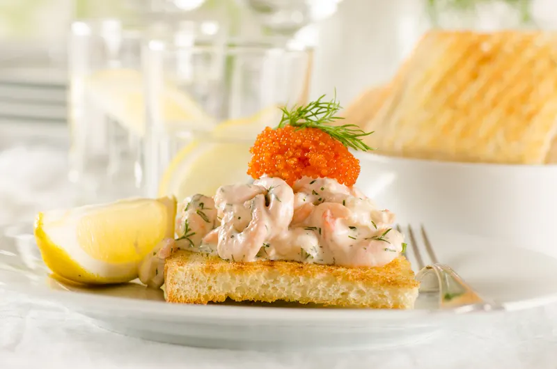 Toast Skagen