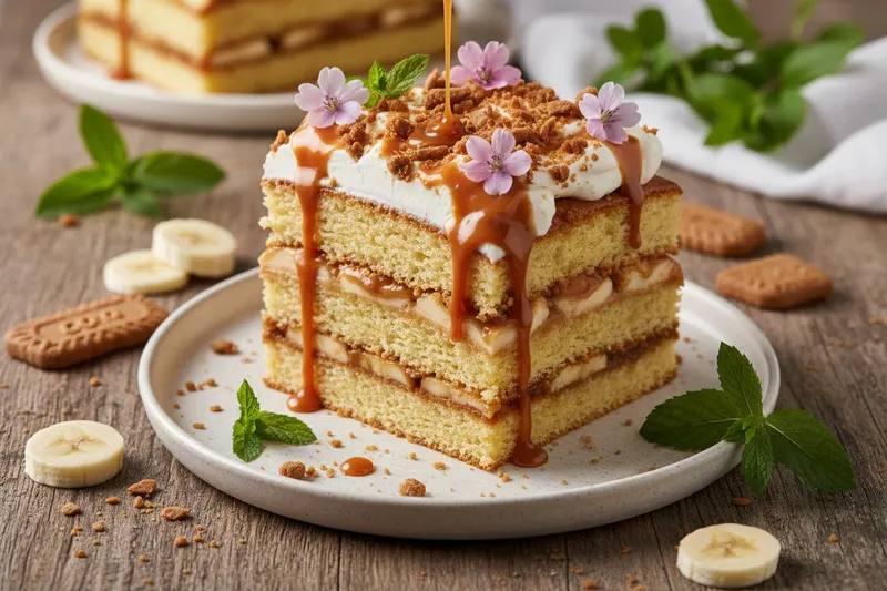 Banoffee-täytekakku