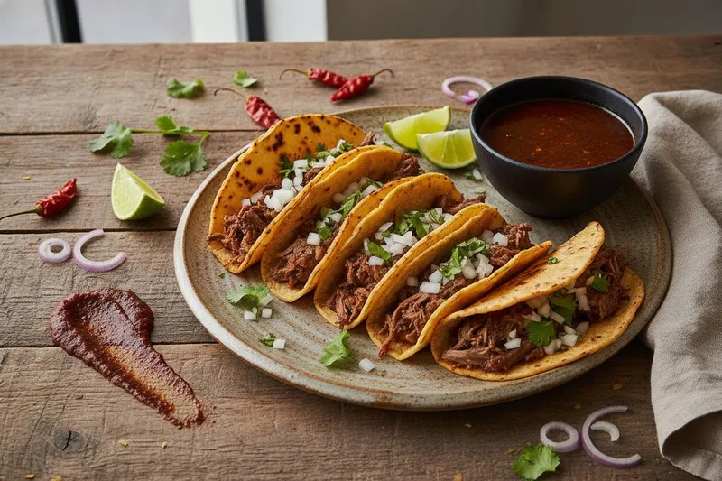 Birria-tacot kasslerista
