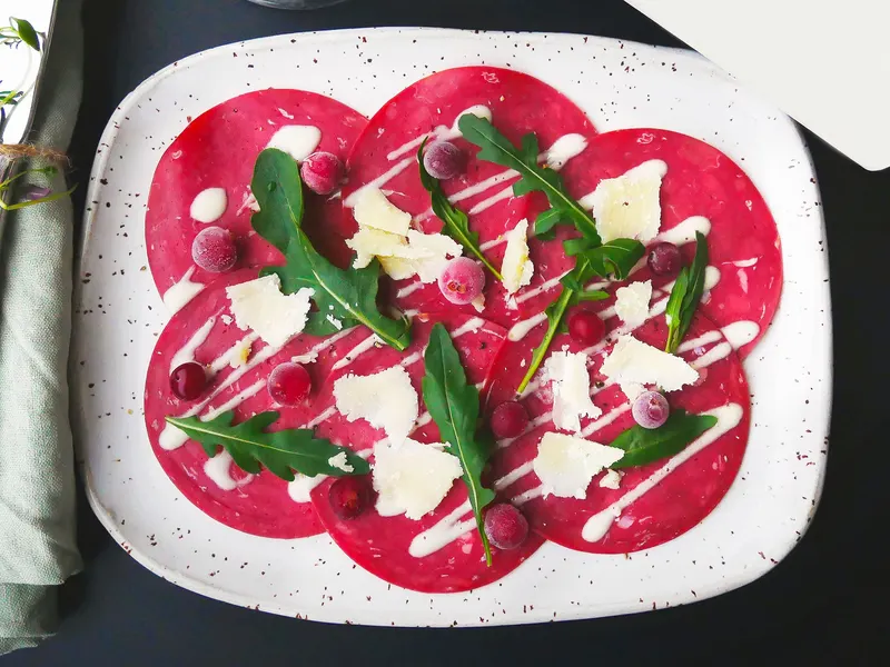 Porocarpaccio Resepti