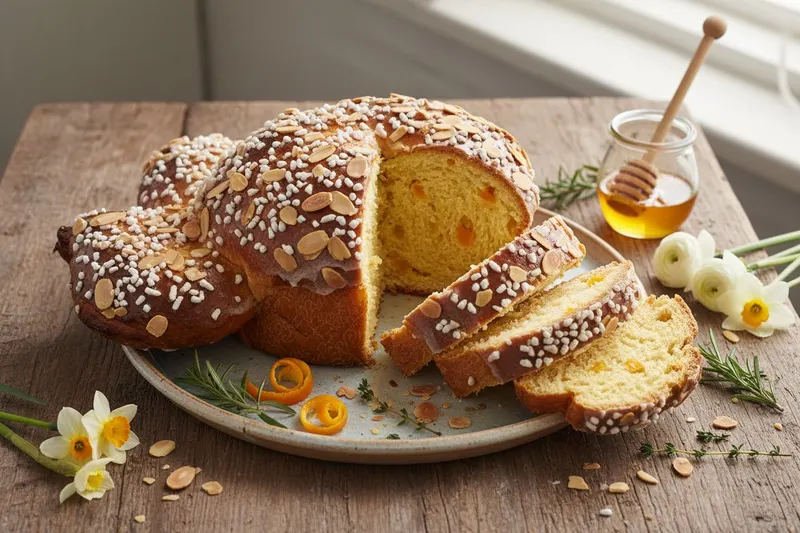 Colomba Pasquale – Italialainen pääsiäisleipä