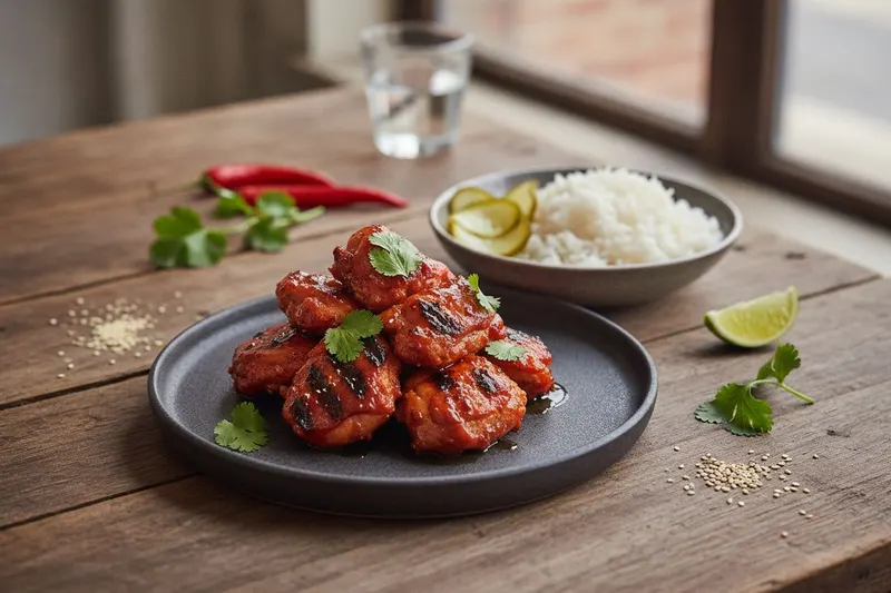 Gochujang-kana grillissä tai uunissa