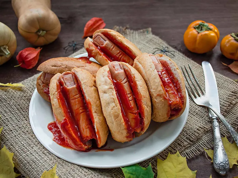 Halloween Hotdog