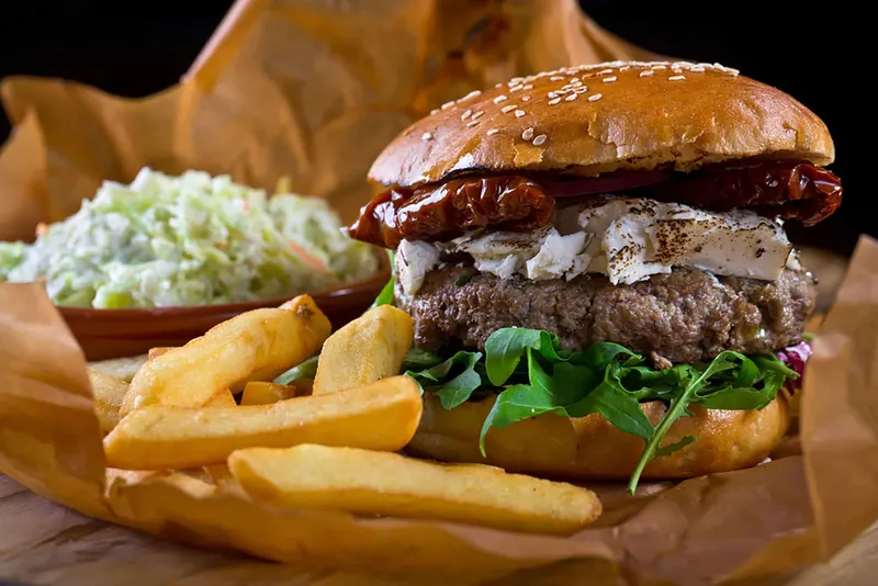 Vuohenjuusto Burger
