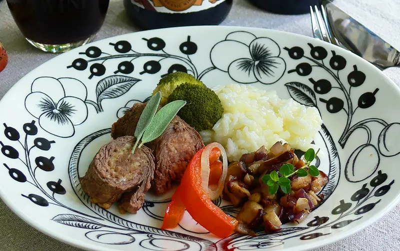 Lihakääryleet Uunissa
