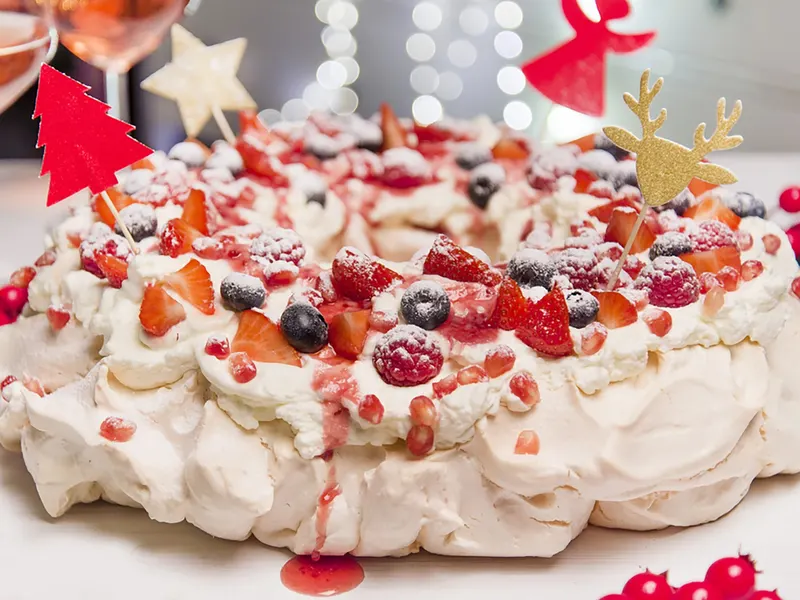 Joulupavlova Resepti