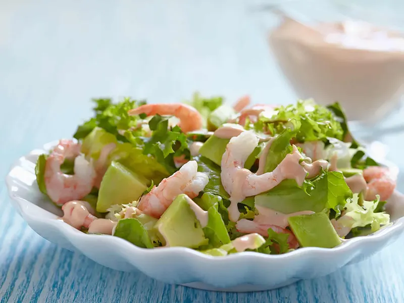 Katkarapu-Avokado