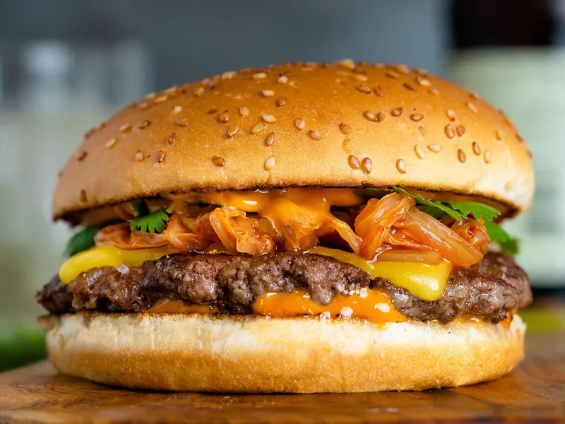 Kimchi-Burger