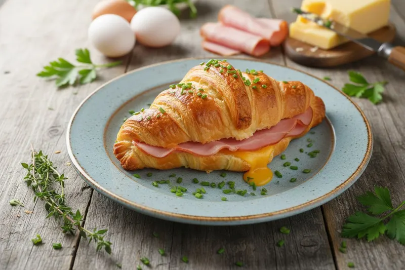 Kinkkucroissant-vuoka