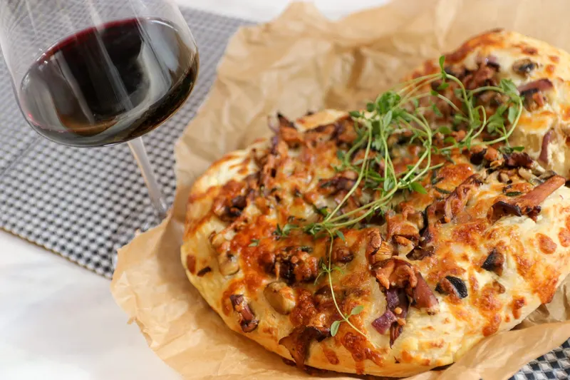 Sienipizza Täytteet