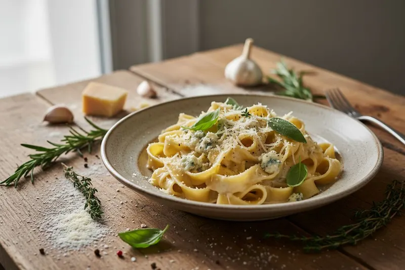 Pasta gorgonzola