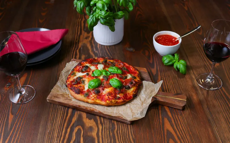 Pepperonipizza Pesto