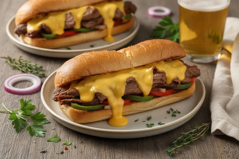 Philadelphia Cheese Steak –leipä