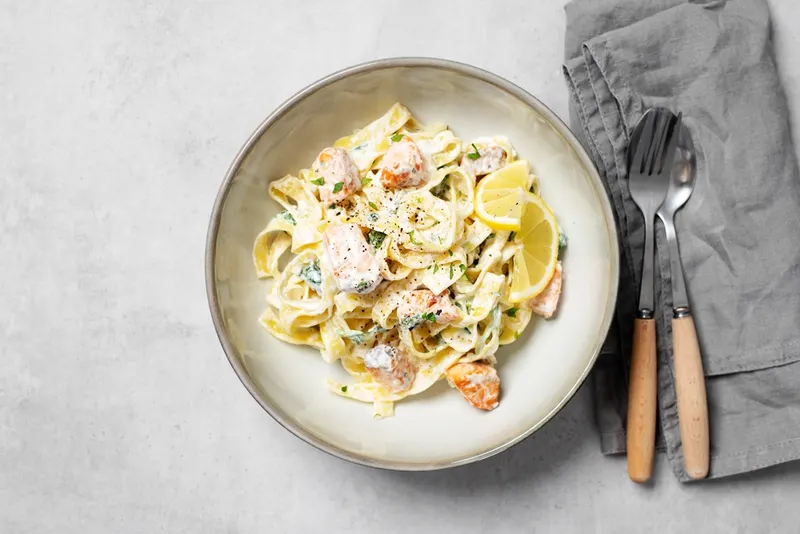 Savulohipasta Resepti