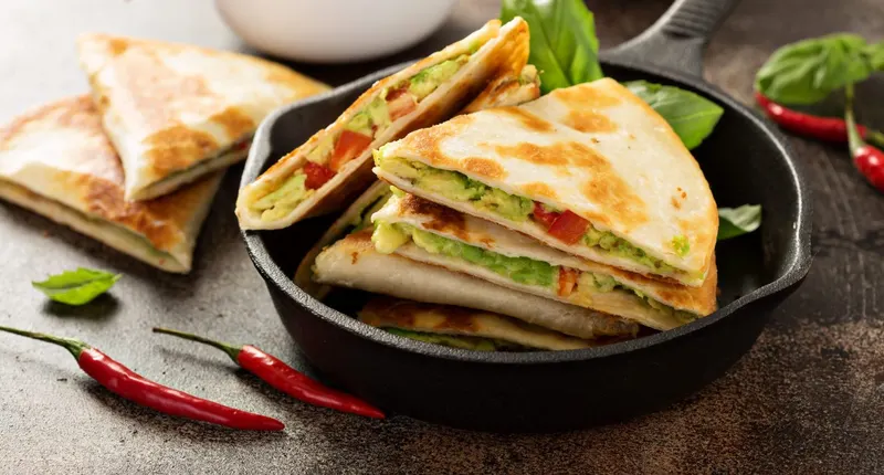 Kasvisquesadillat