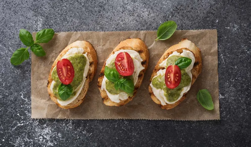 Mozzarella Bruschetta
