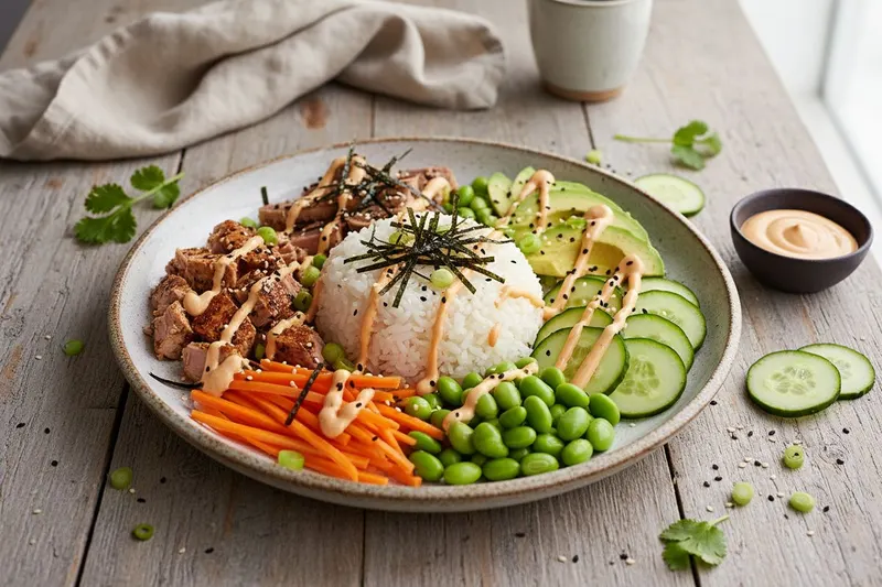 Helppo tonnikalabowl