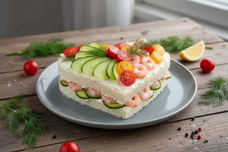Voileipäkakku juhliin