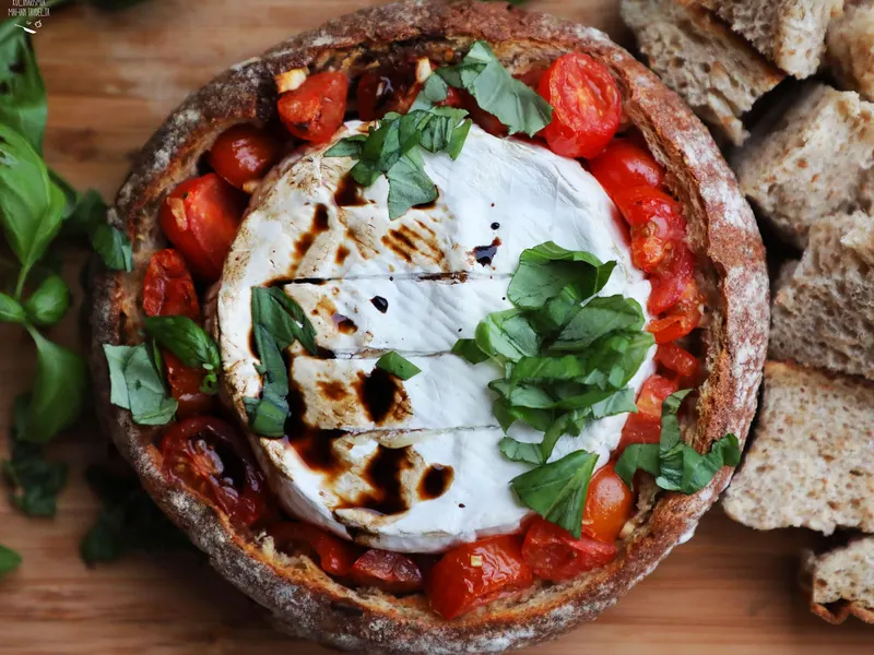 Camembert-leipä