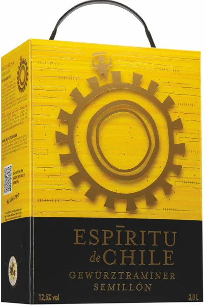 Espíritu de Chile Gewürztraminer Semillon hanapakkaus