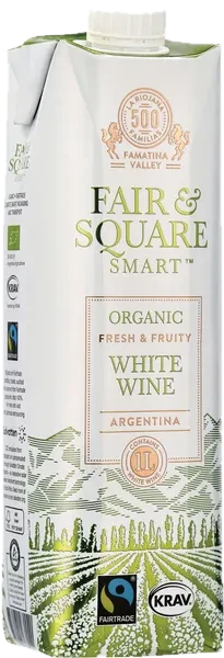 Fair & Square White 2025 kartonkitölkki