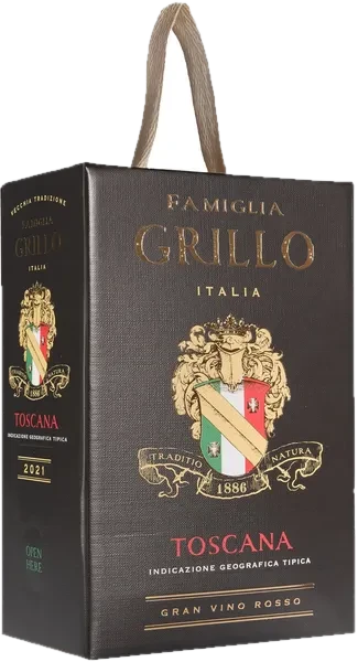 Famiglia Grillo Toscana Organic 2022 hanapakkaus