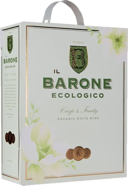 Il Barone Vino Blanco Organico 2025 hanapakkaus