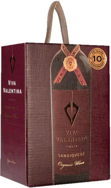 Viva Valentina Organic Sangiovese 2025 hanapakkaus